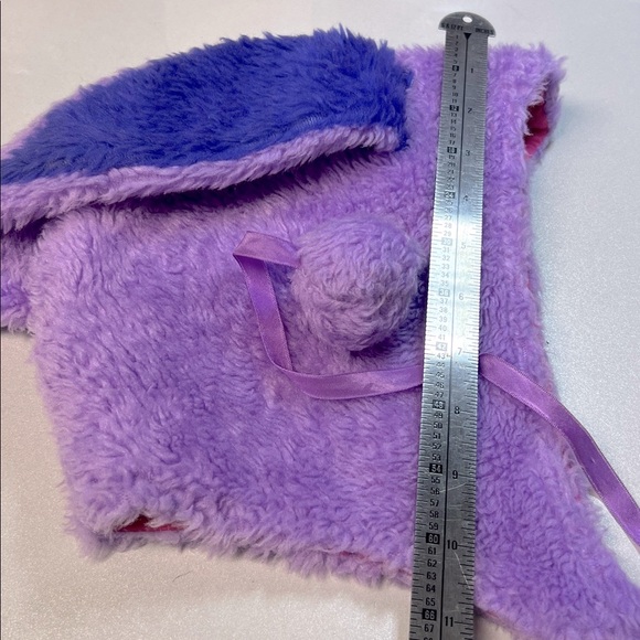 Lop-Eared Bunny Plush Fur Y2K Character Hat Adult GUC - Picture 9 of 9